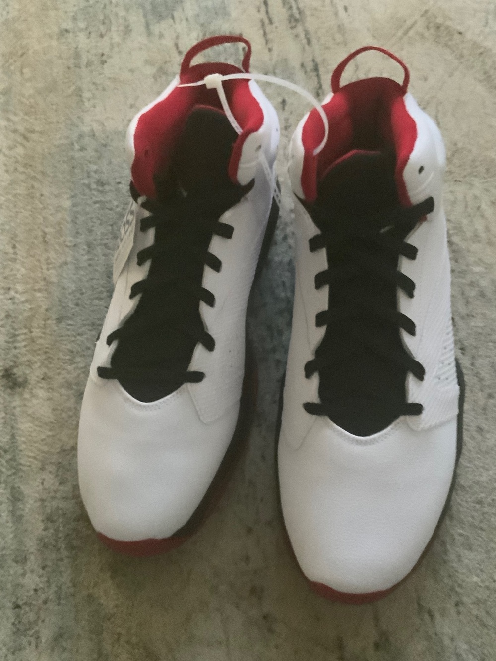 NEW with tags Men’s size 14 Jordan lift Off White Gym Red  sneakers